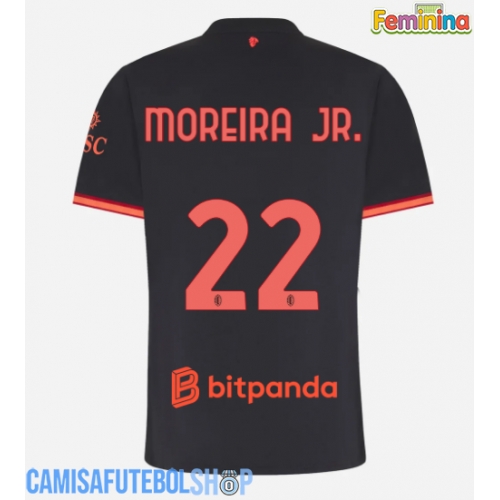 Camisa de time de futebol AC Milan Diego Moreira #22 Replicas 3º Equipamento Feminina 2026-27 Manga Curta
